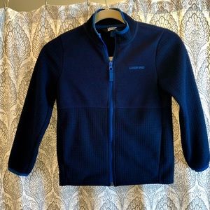 Lands End Kids Zip up fleece (S)